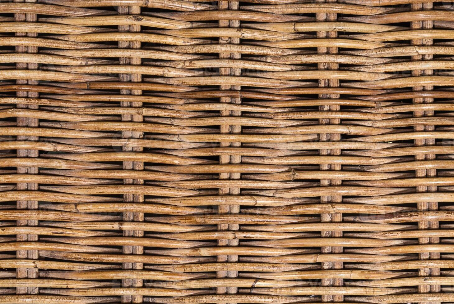 Wicker rattan texture. Backgrounds and texture photo