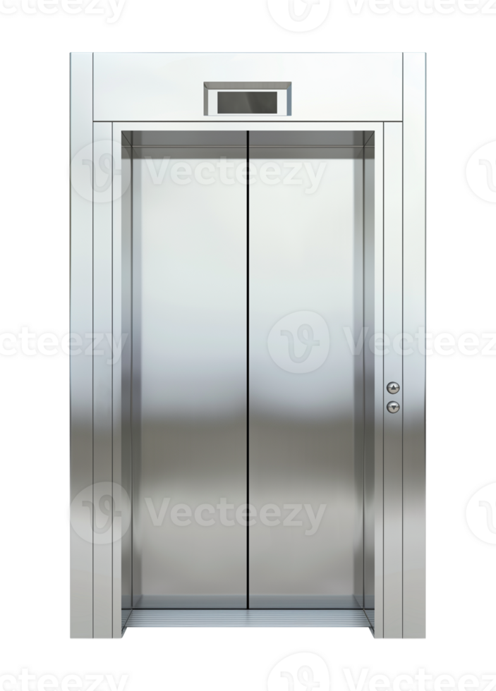 Door of Elevator Isolated on Transparent Background png