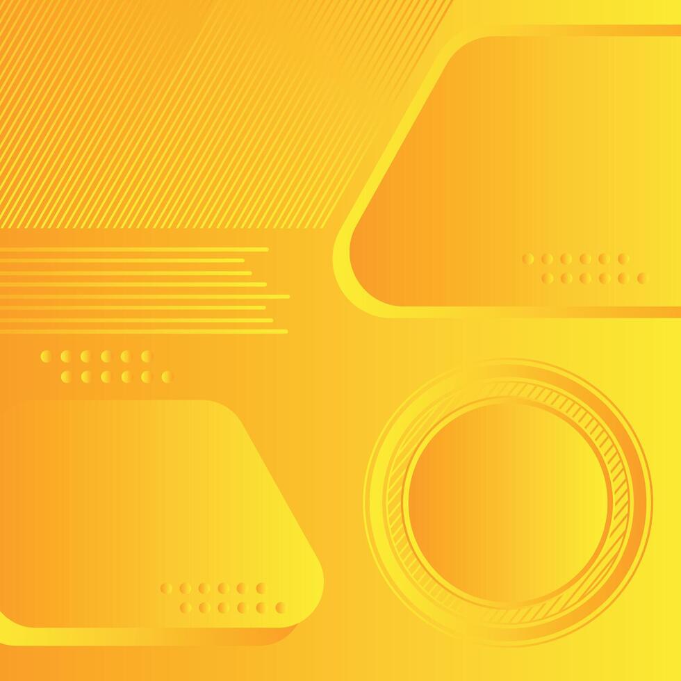 Abstract orange and yellow gradient geometric shape background. Modern futuristic background. Can be use for flyers, magazines, any brandings, banners, headers, presentations, and backgrounds vector