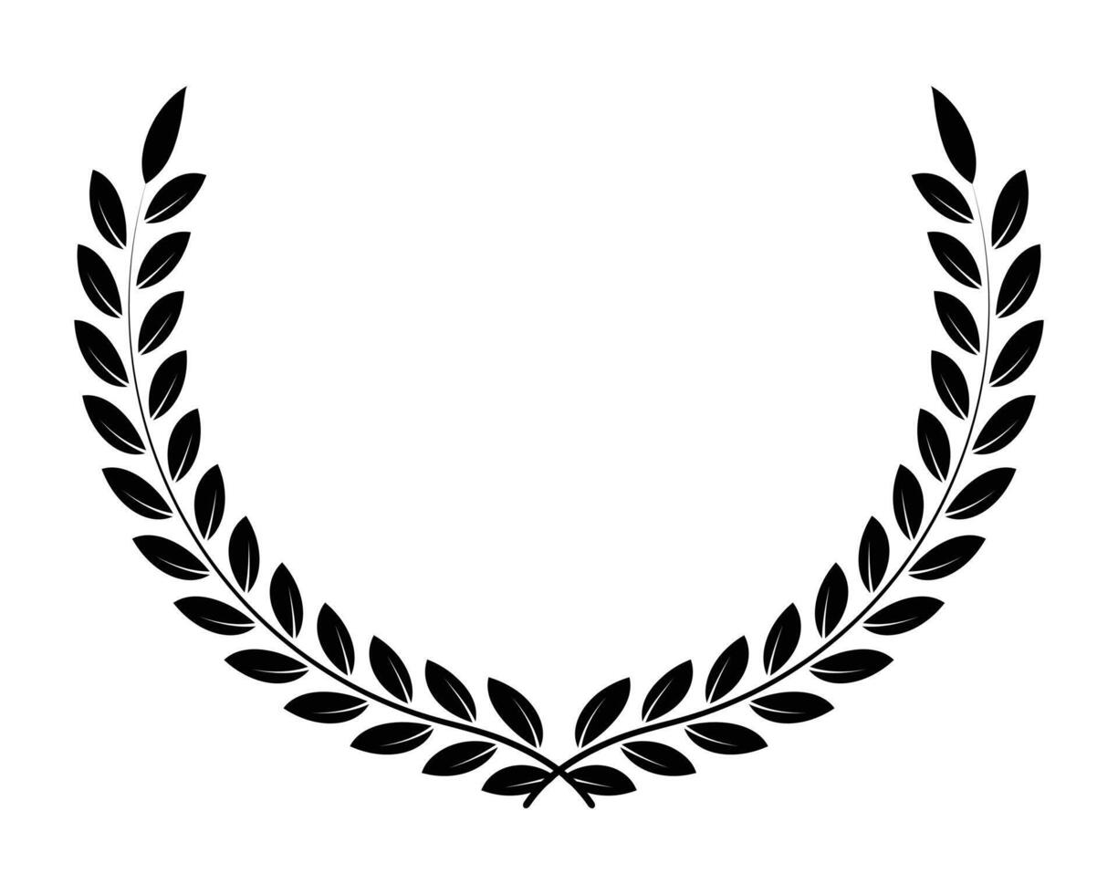 Wonderful circle leaf with branch design vector