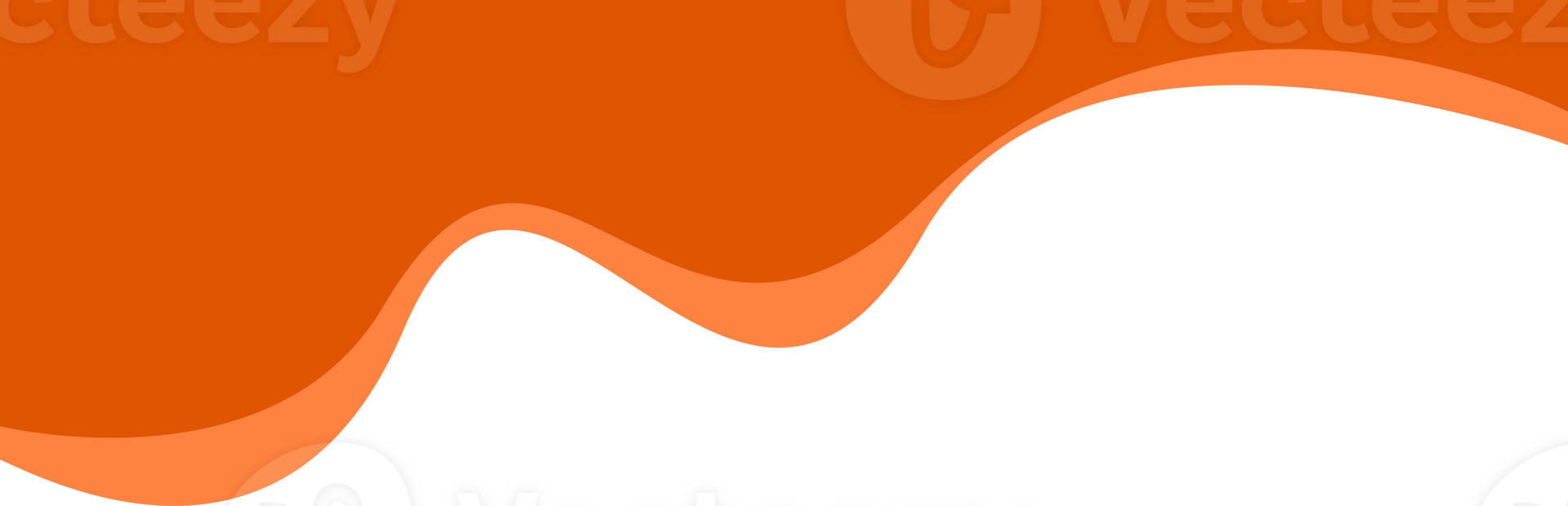Curved border shape for header design. Divider section. Website page bottom template. Wavy element and separator for webpage and site menu. png