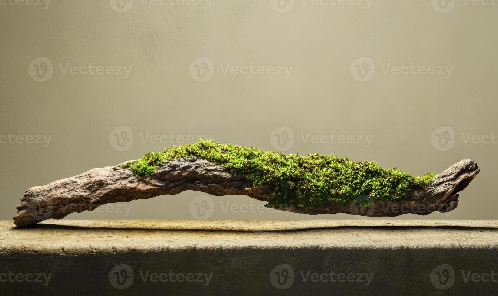 A long branch with moss photo