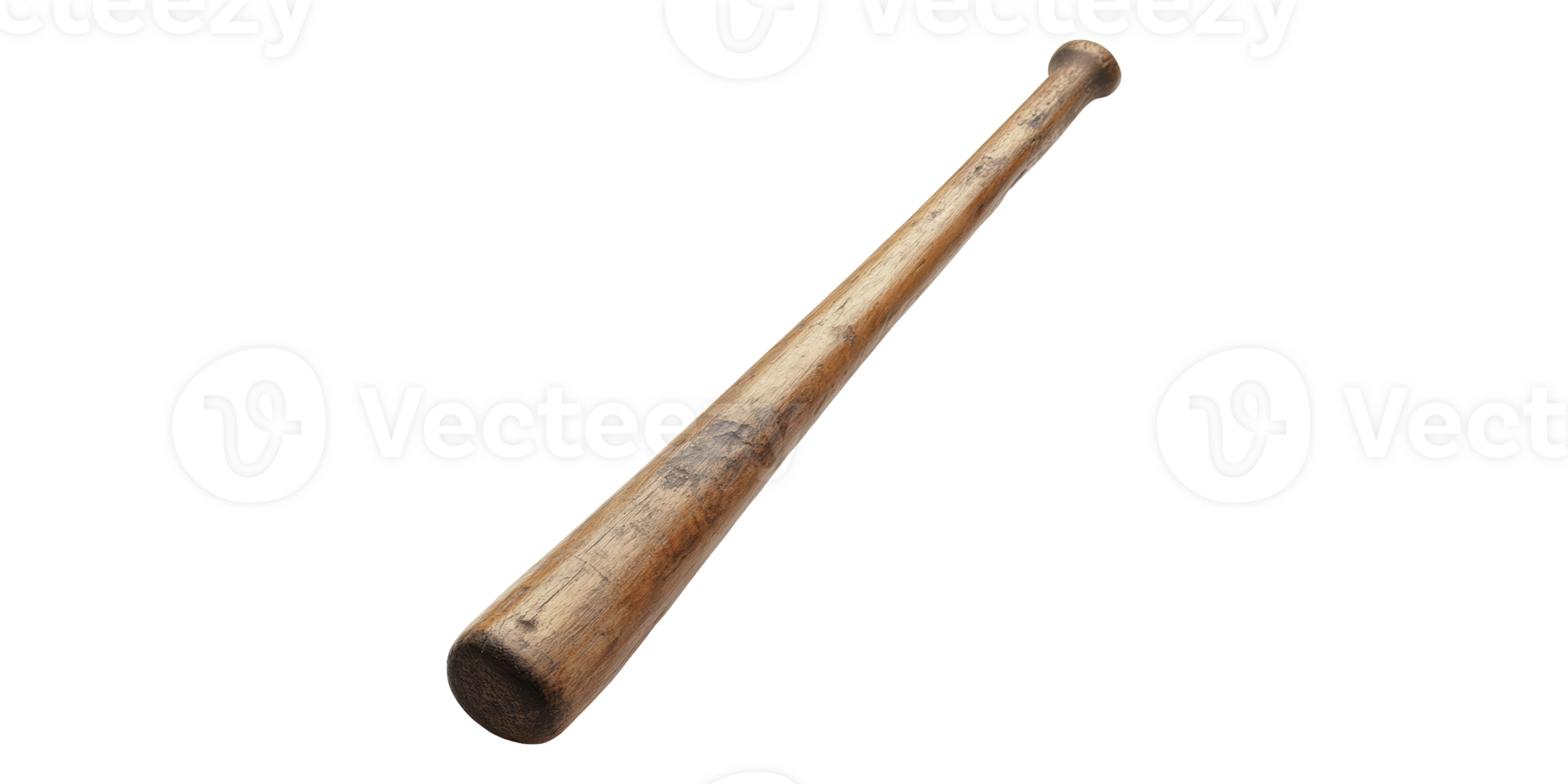 Wooden Baseball Bat Isolated on Transparent Background png