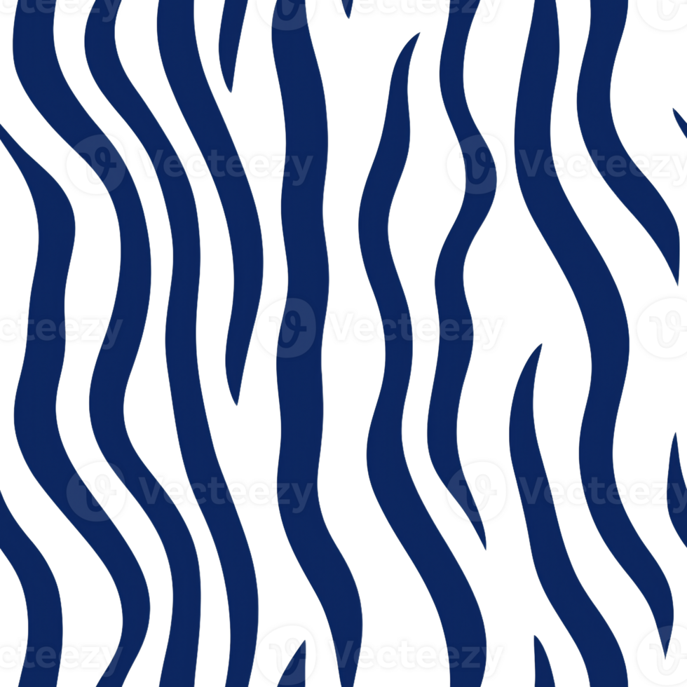 Dynamic Blue Wave Pattern for Contemporary Design Applications png