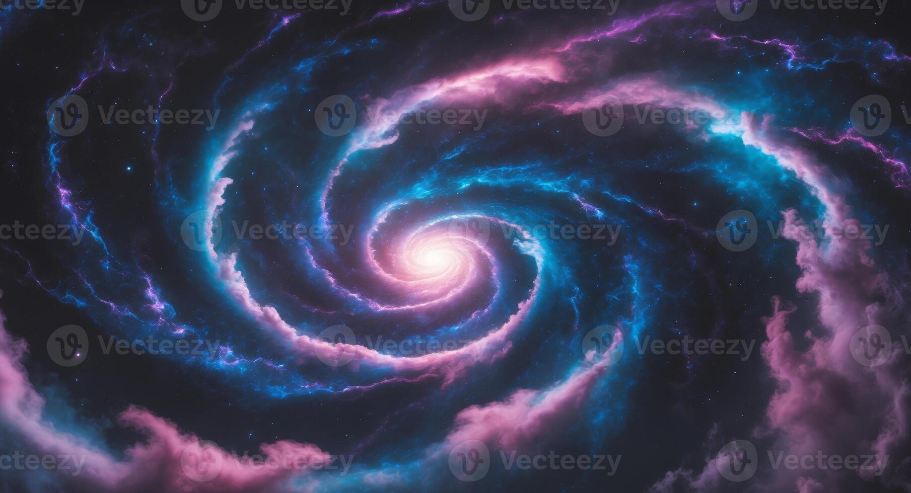 Stunning Spiral Galaxy Image Space Wallpaper Background. photo