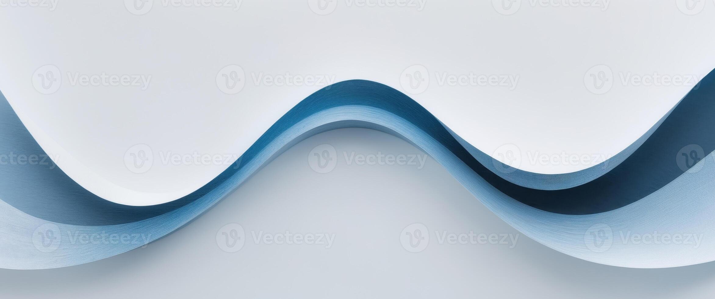abstract blue and white wave line , copy space concept for wallpaper or background photo