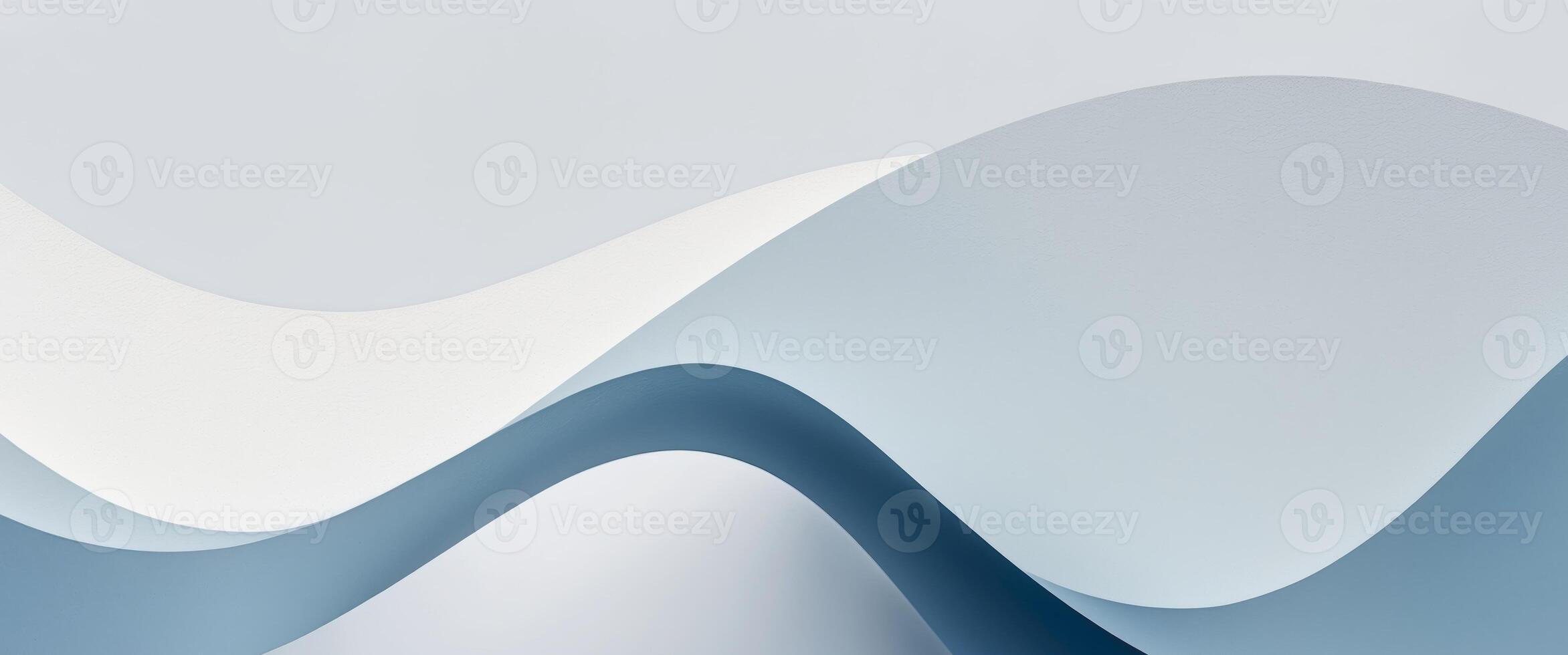abstract blue and white wave line , copy space concept for wallpaper or background. photo