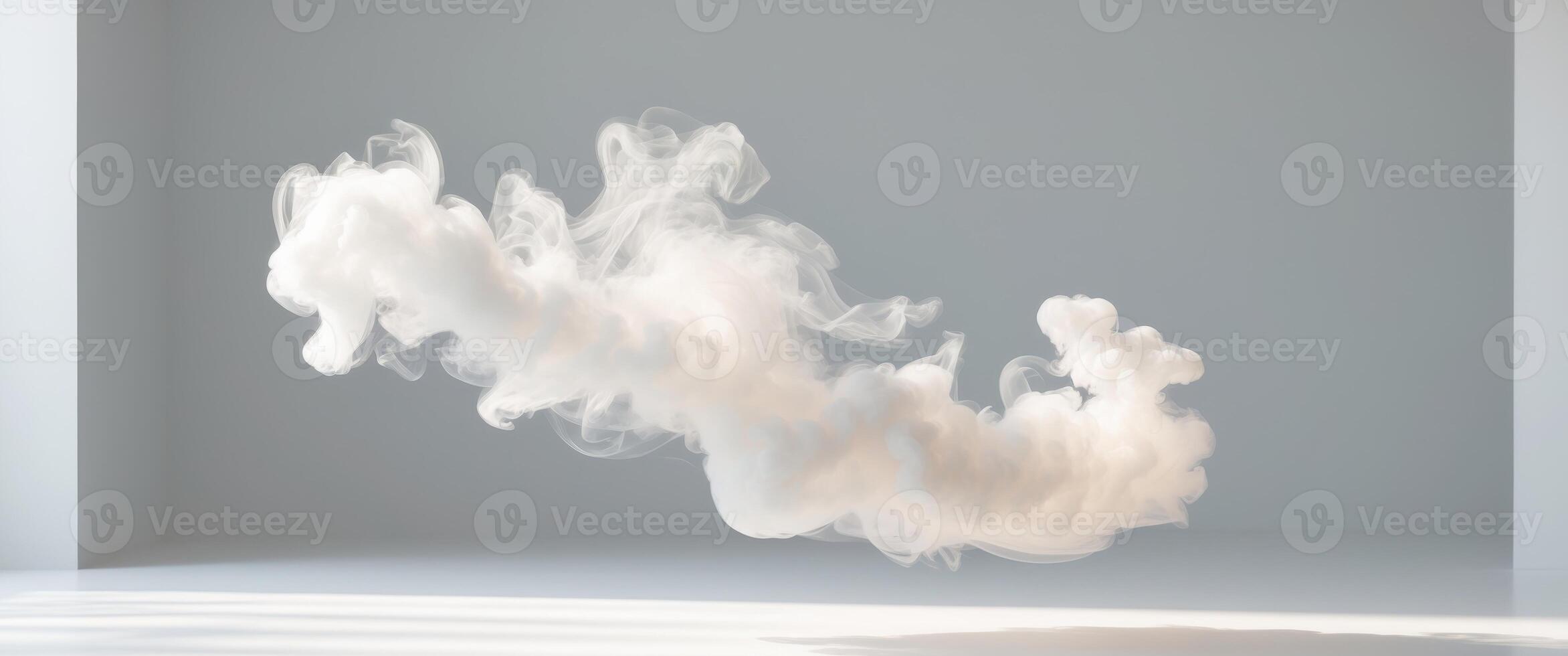 smoke on studio , copy space concept for wallpaper or background photo