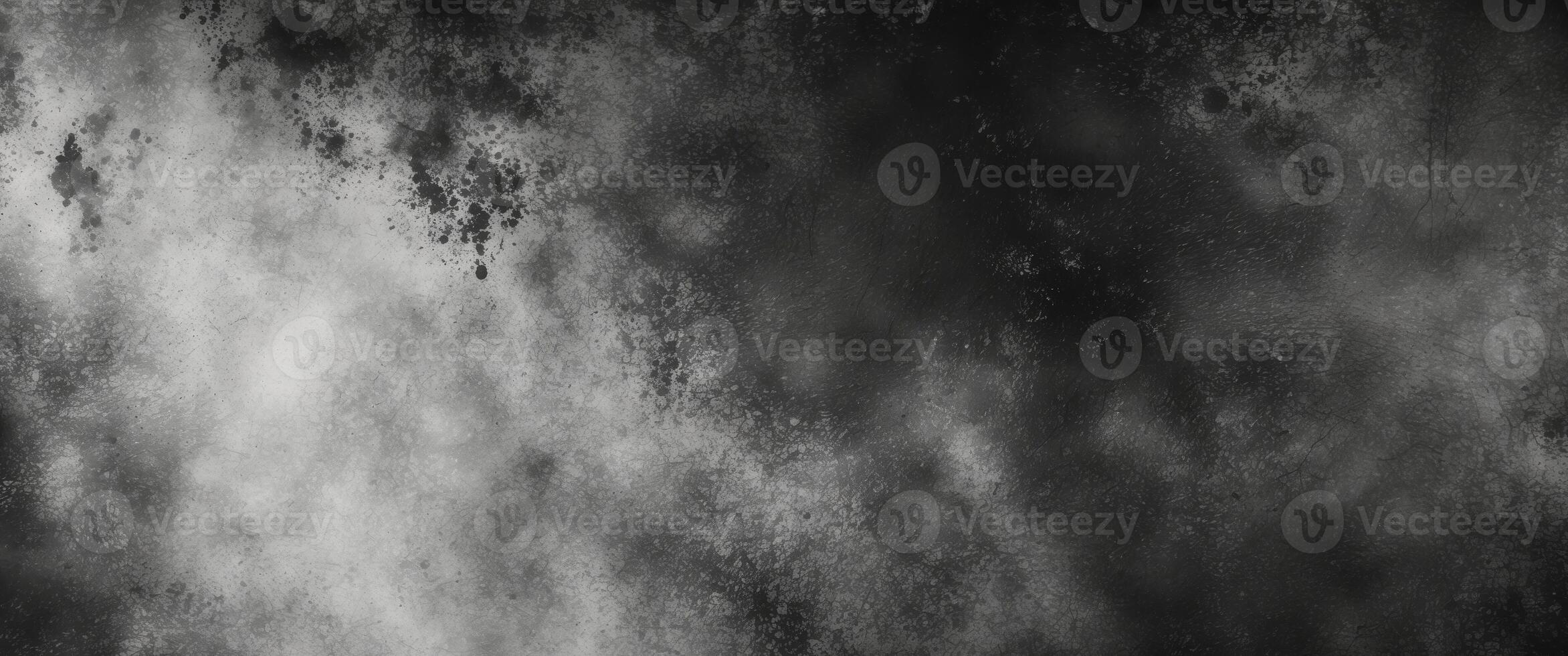 Abstract textured background with shades of gray and black creating a worn look. photo