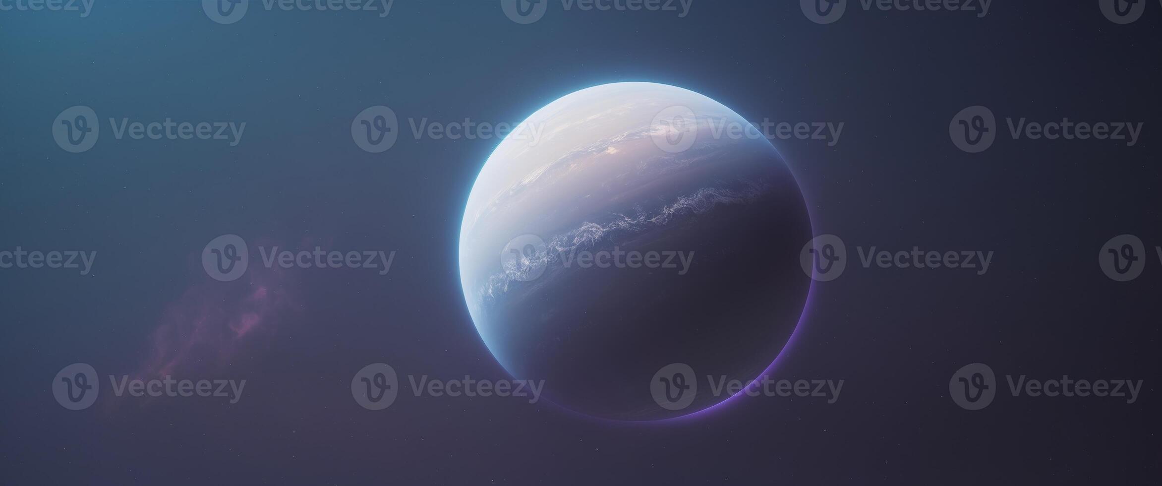 planet and space , copy space concept for wallpaper or background photo