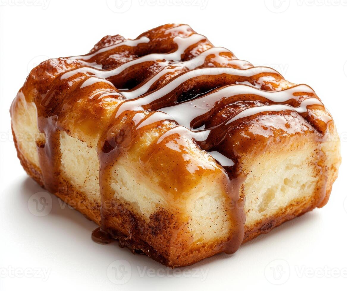 Sweet Caramel Drizzled Cinnamon Rolls photo