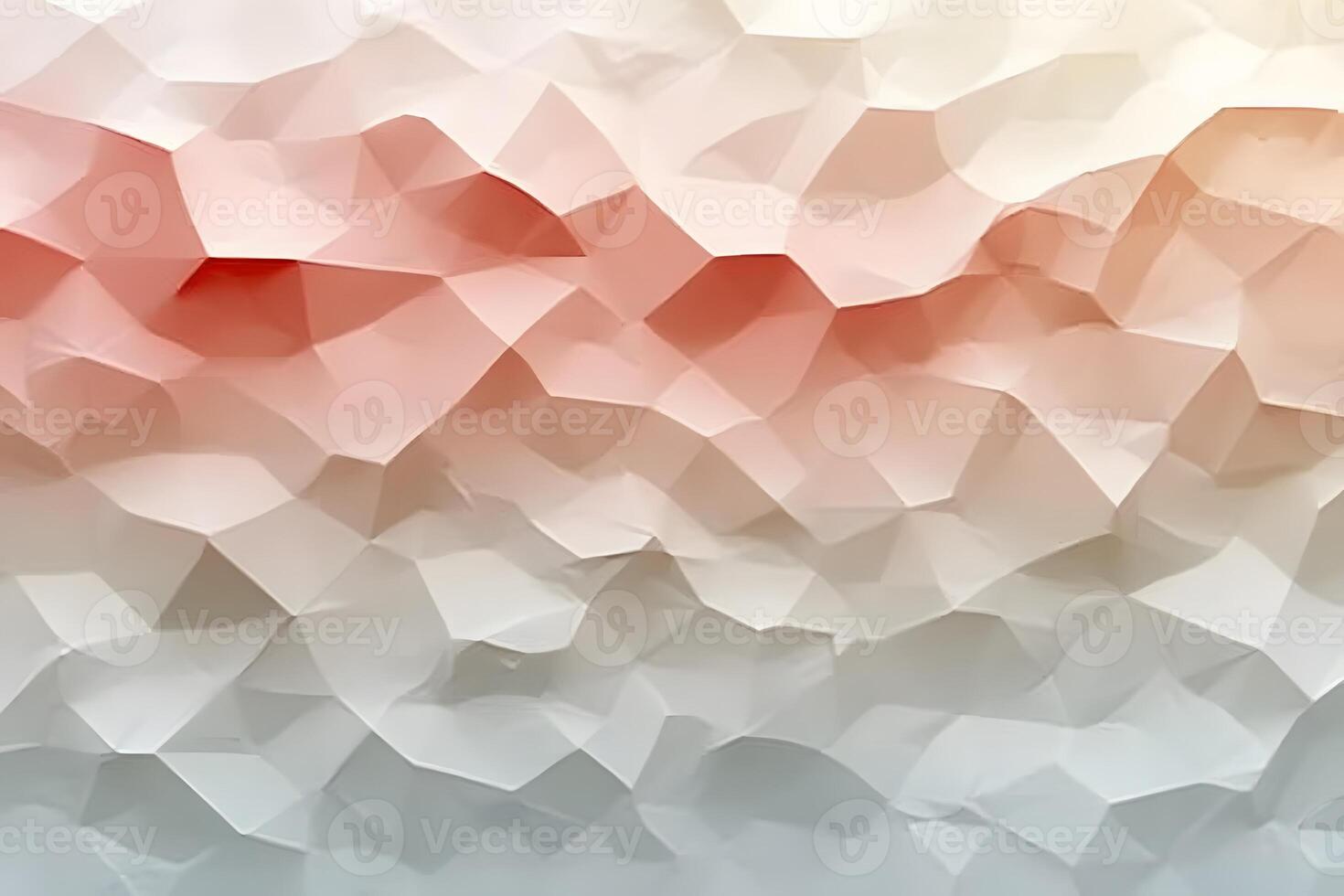 Geometric Abstract Art with Pastel Gradient for Modern Interior Design photo