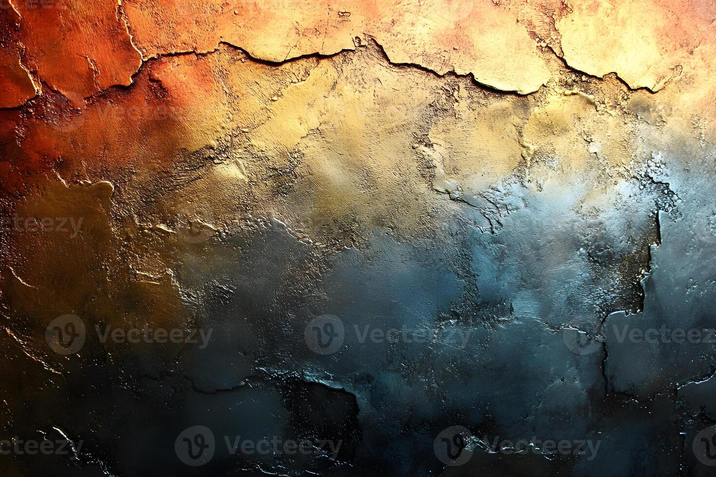 Abstract Textured Wall Art with Warm Earth Tones for Artistic Decor photo