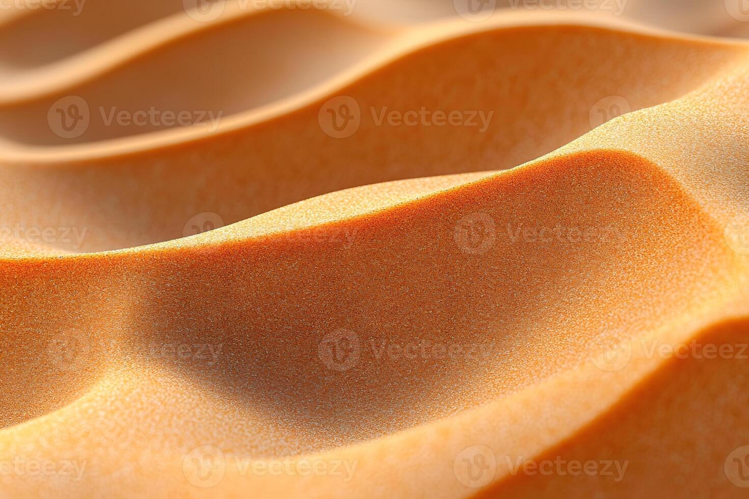 Golden Desert Sands Forming Elegant Natural Patterns in Sunlight photo