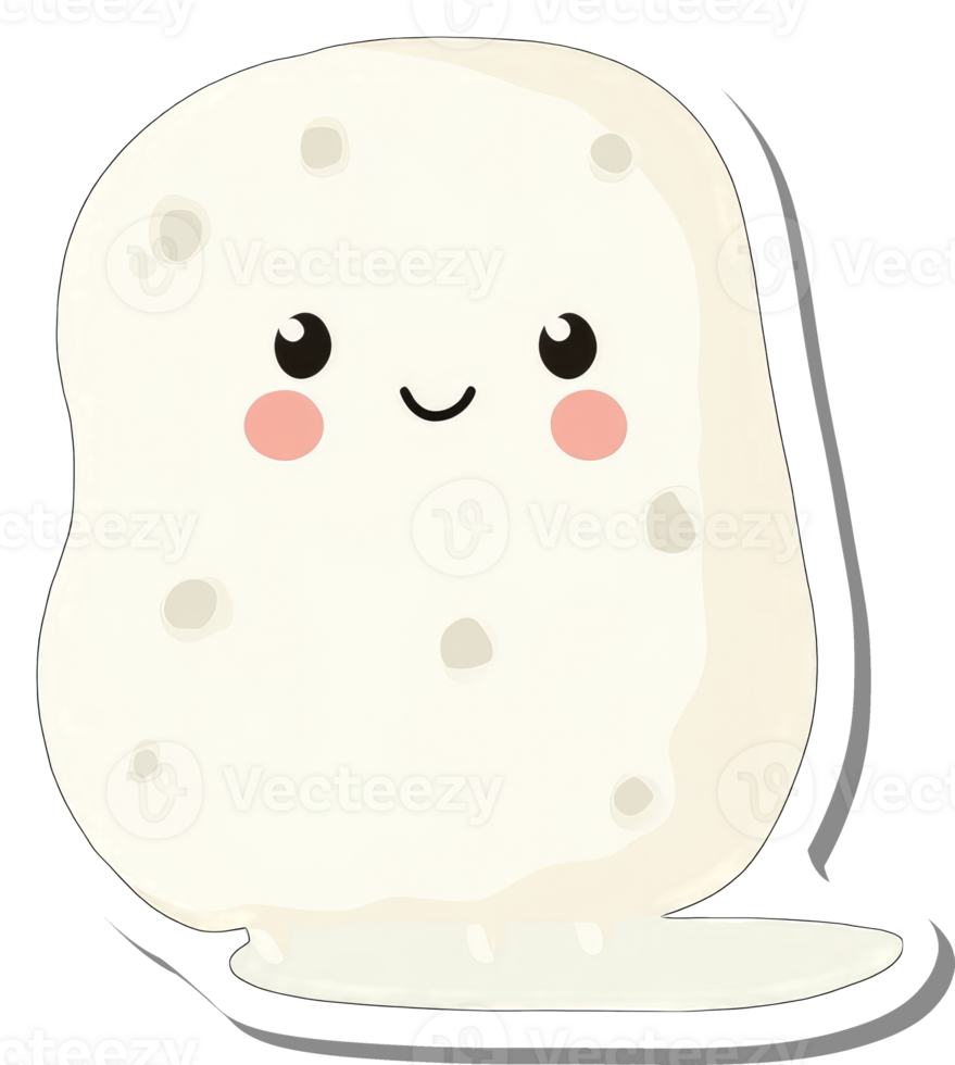 A Happy Cartoon Potato Character Smiles Cheerfully png