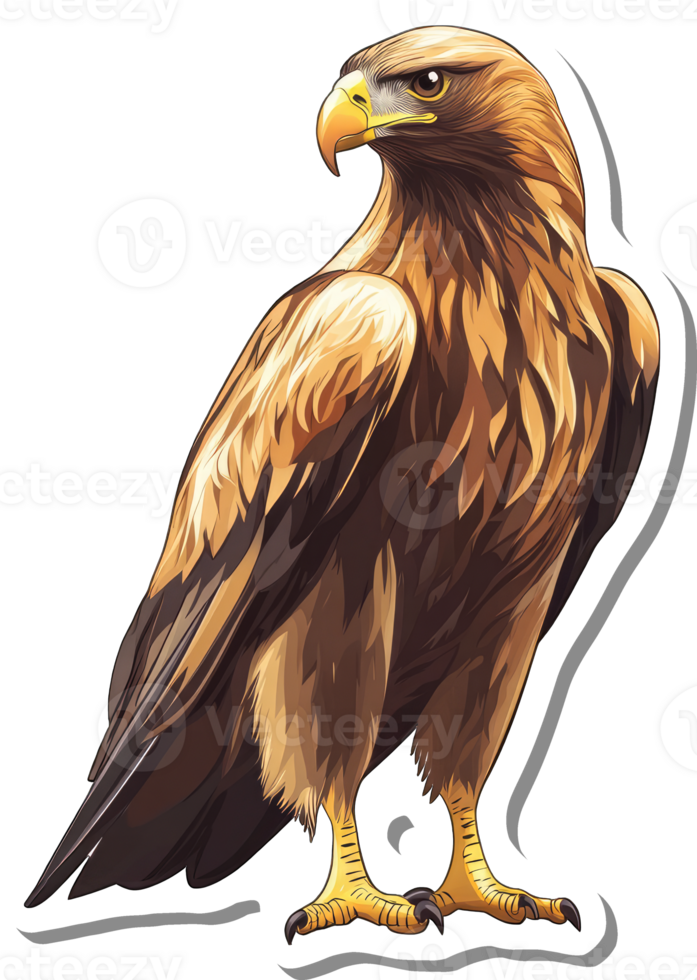 Majestic Brown Eagle Bird Of Prey Soaring High png