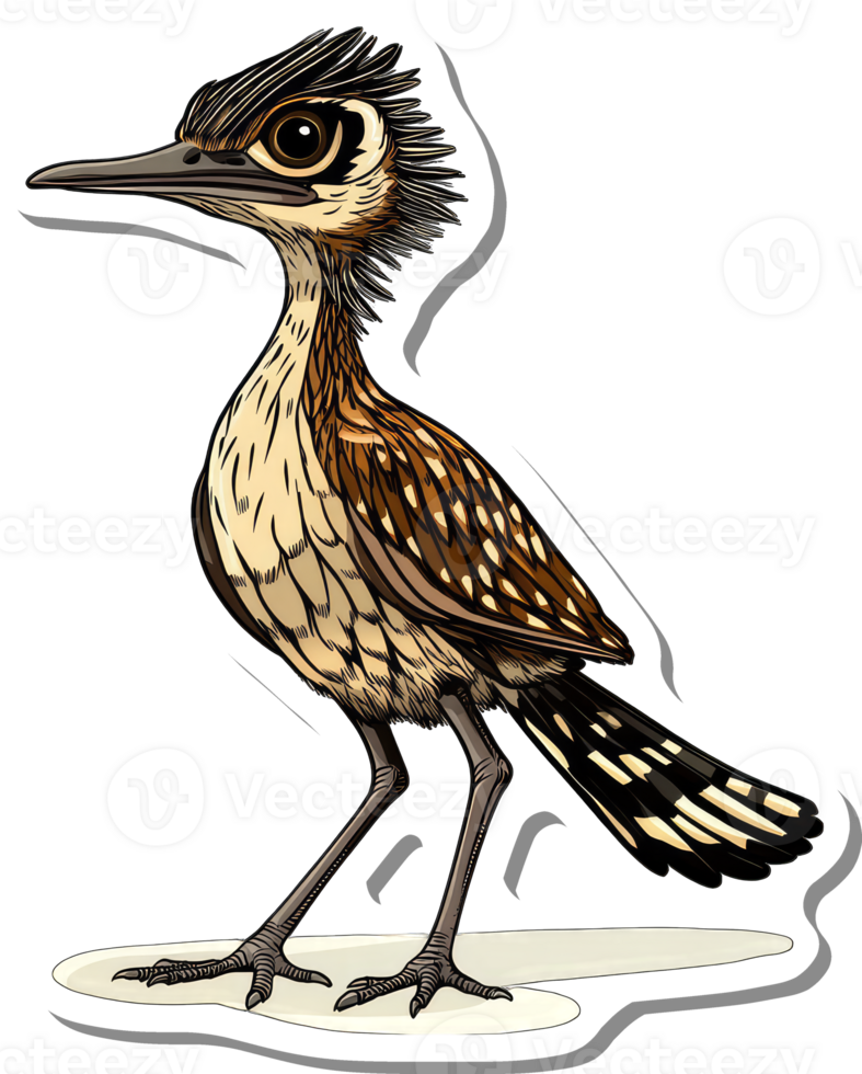 A Detailed Illustration Of A Burrowing Owl png