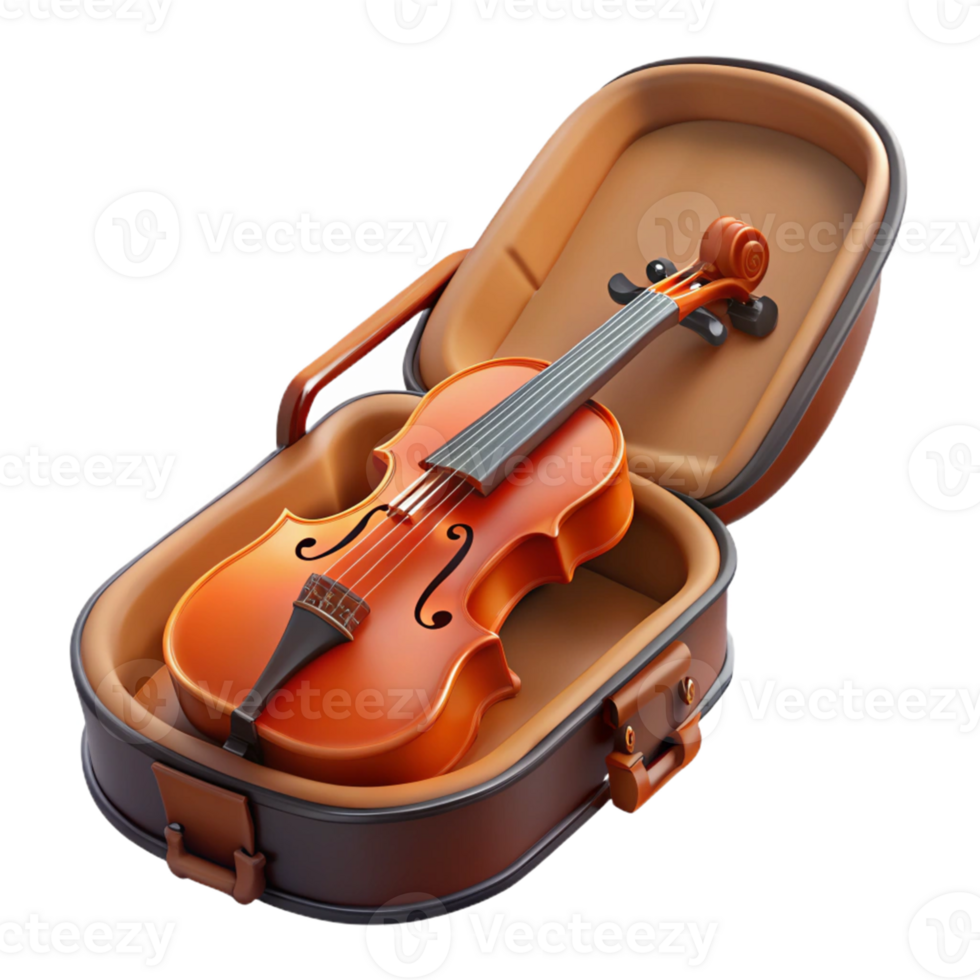 Violin in Case png