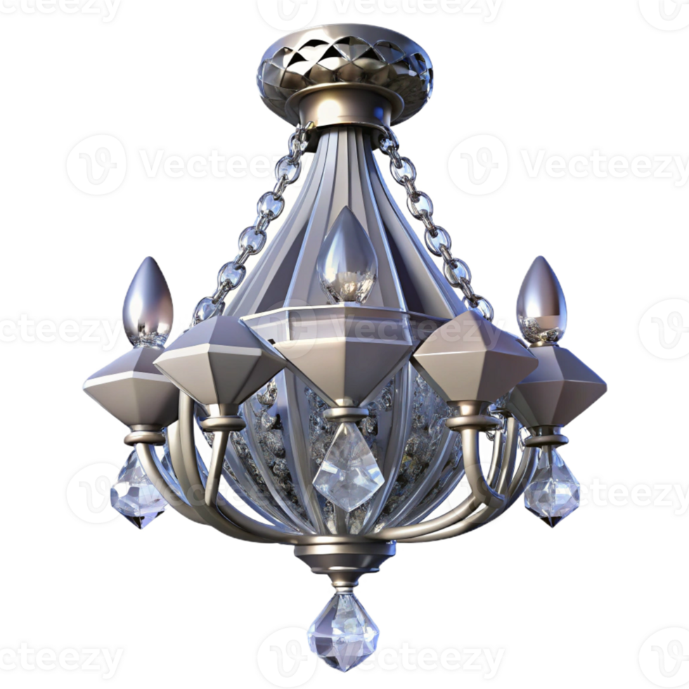 Crystal Chandelier with Chains png