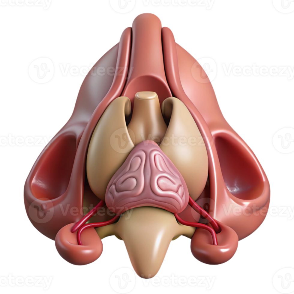 Isometric Model of the Nasal Cavity png