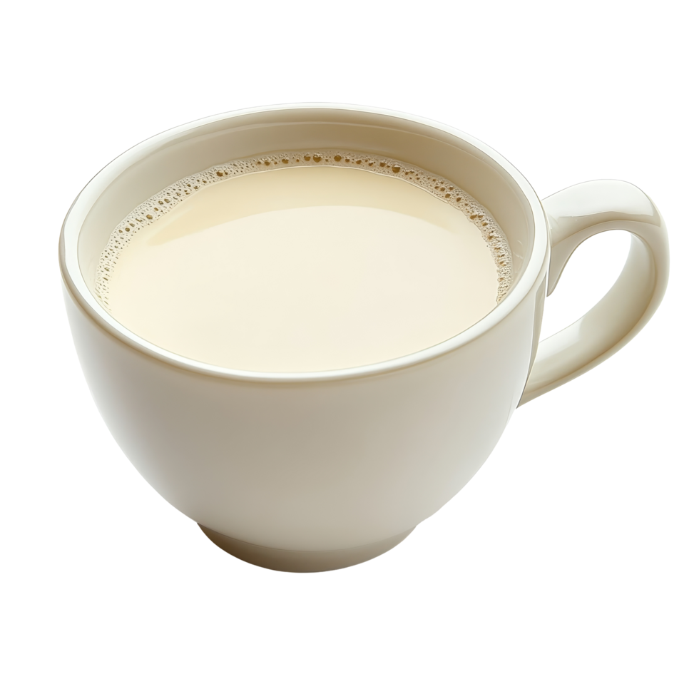 Nondairy coffee creamer poured into a transparent bowl, ready to be blended into morning beverages for a creamy texture, Creamer, Coffee transparentner, Nondairy creamer in a bowl on transparent png