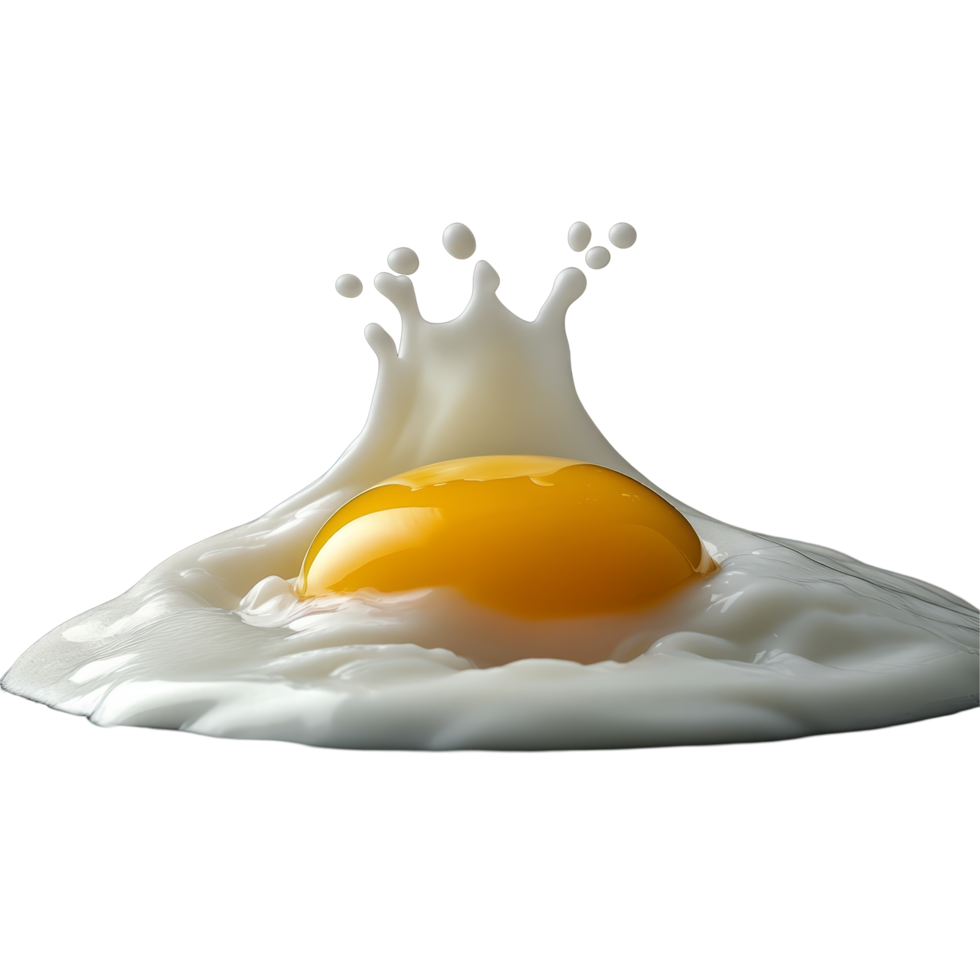 Egg yolk and transparent splashing in a dramatic flow against a dark background, capturing a moment in culinary artistry, Egg yolk and transparent flowing png