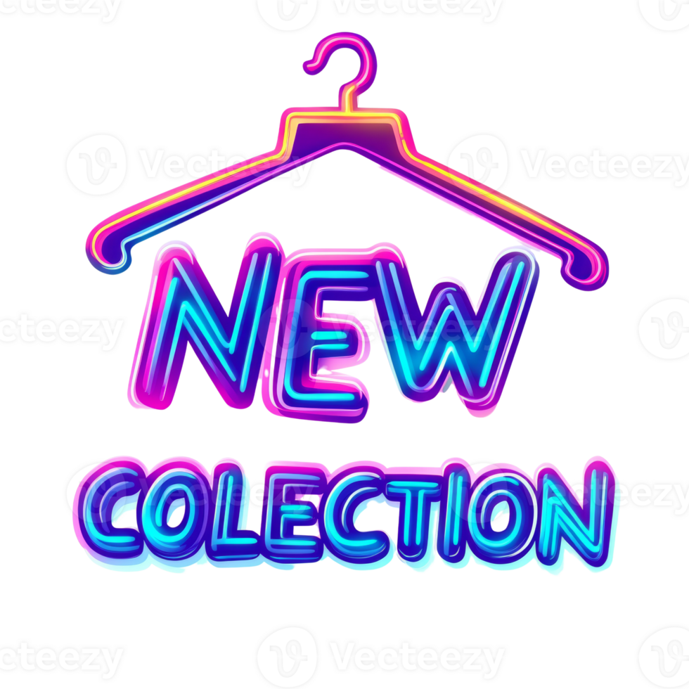 Neon Sign Announces New Clothing Collection png