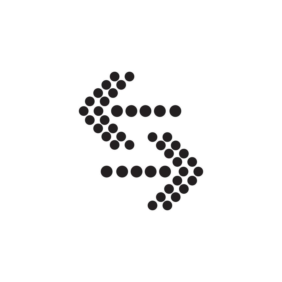 Arrows icon illustration. Arrow symbols Design. Arrows simple sign . Arrows collection. Isolated symbol silhouette set. Black directional icons, various arrows abstract with a white background. vector