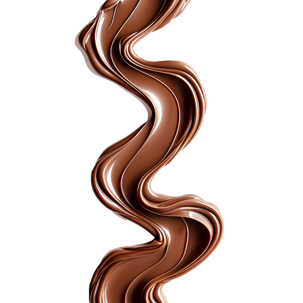 Melted Chocolate Swirls Delicious Dessert Treat png