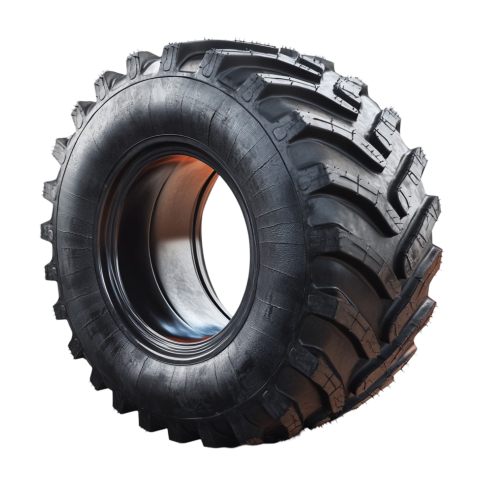 Industrial Tractor Tire with Sturdy Rubber Design png