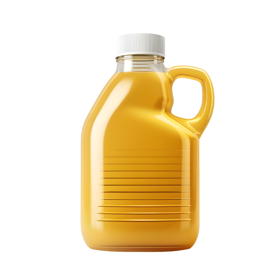 Plastic Bottle with Juice isolated on transparent background png
