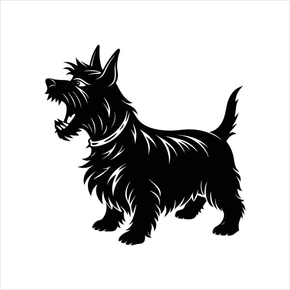 Scottish Terrier Silhouette vector
