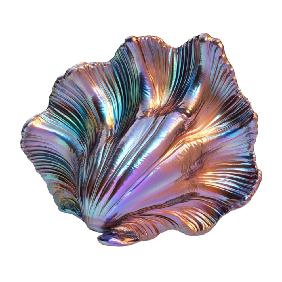 iridescent-abstract-shell-design-55393119-png