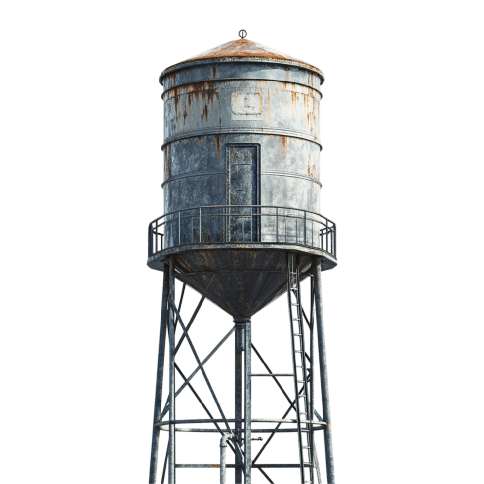 Industrial Water Tower png