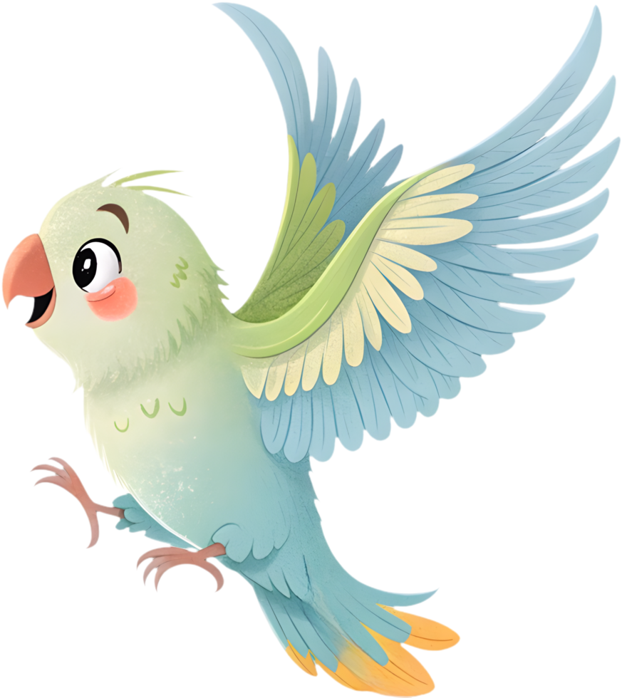 Romantic Lovebird Couple Art for Anniversary Design Ideas. . png