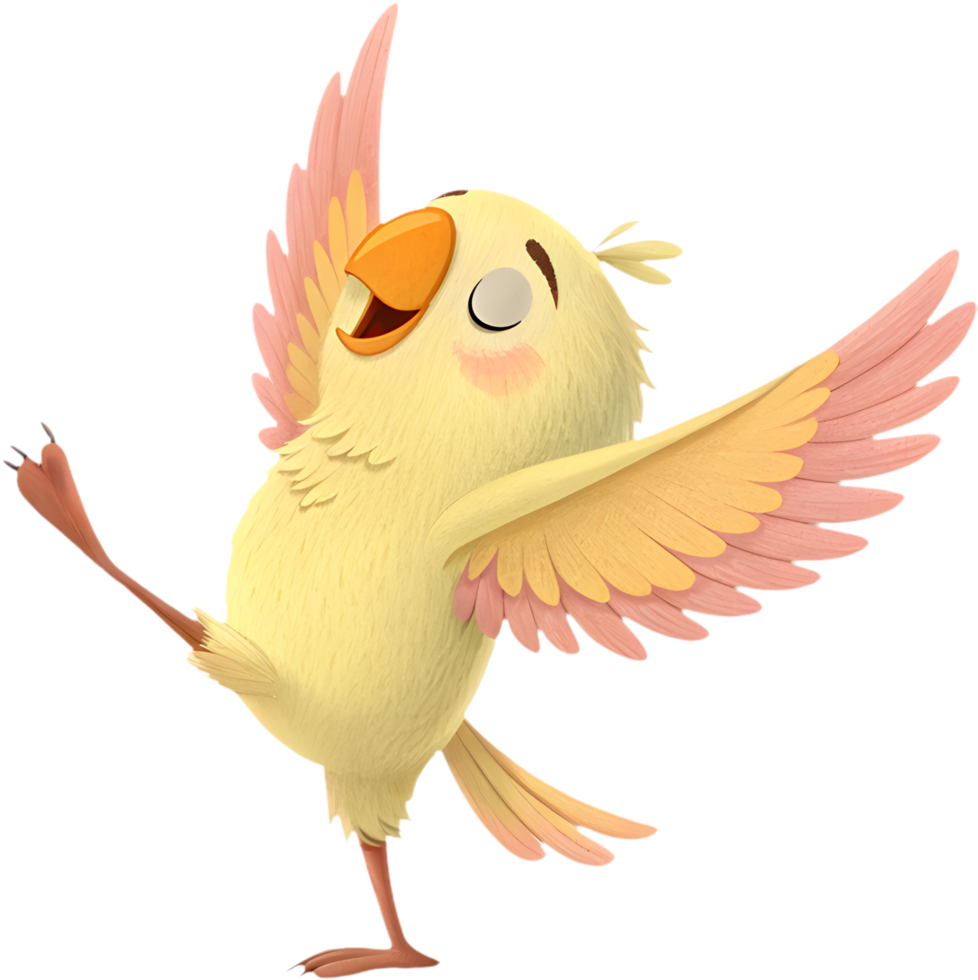Cute Lovebird Illustrations for Playful Romantic Design Projects. . png