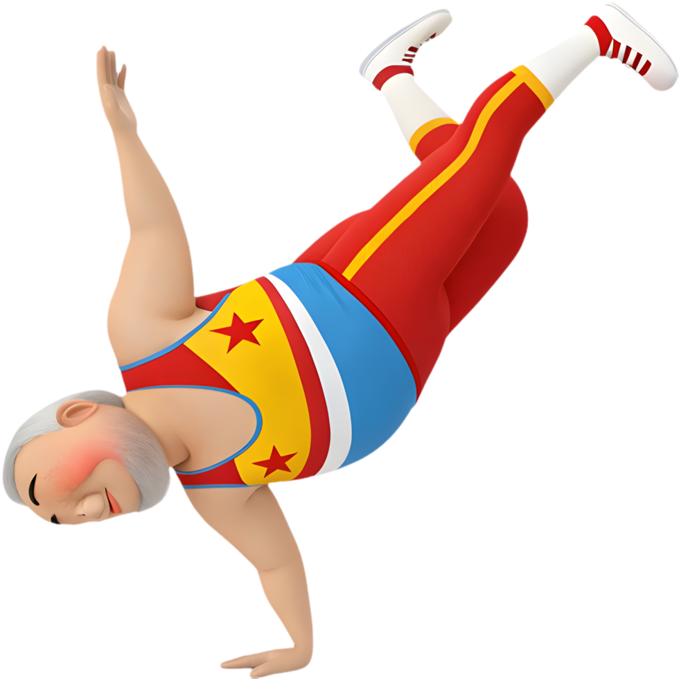 Graceful Gymnastics Poses Perfect for Sports Design Projects. . png
