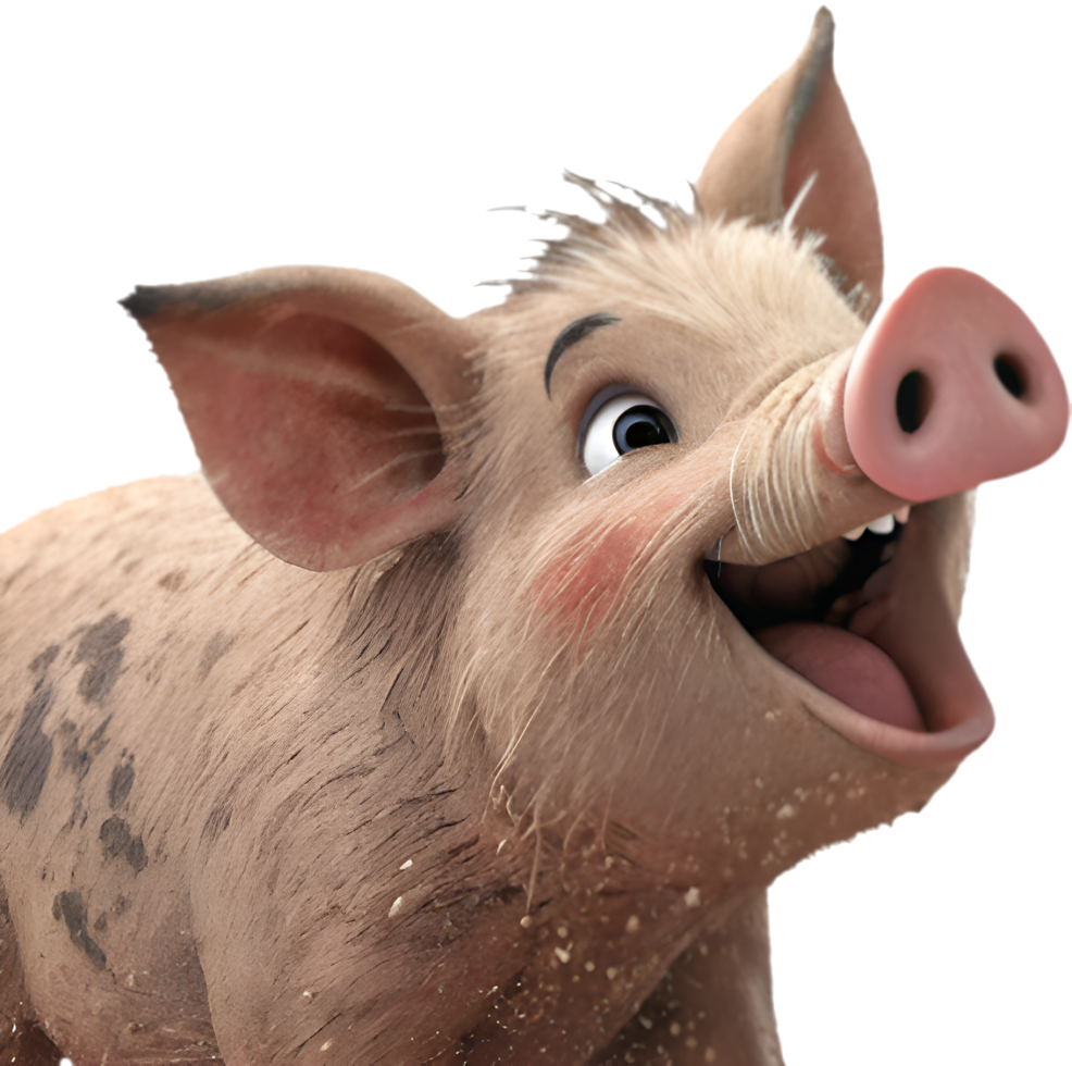 Adorable Piglet Clipart for Baby-Themed Craft Projects. . png