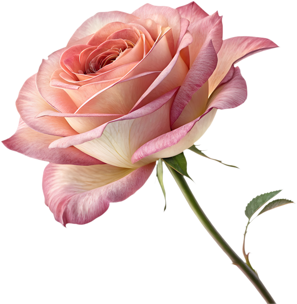 Soft Rose Petal Clipart for Romantic Design Projects. . png