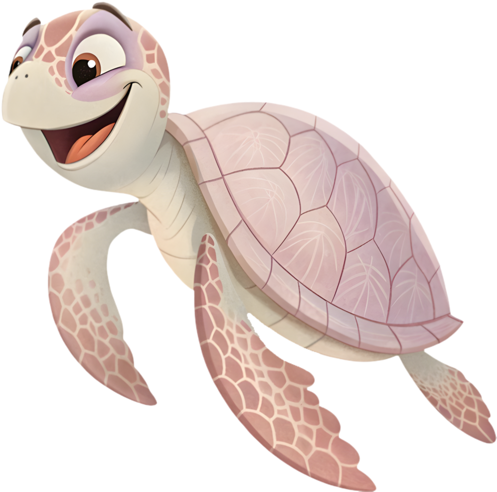 Cute Sea Turtle Clipart Perfect for Charming Projects. . png