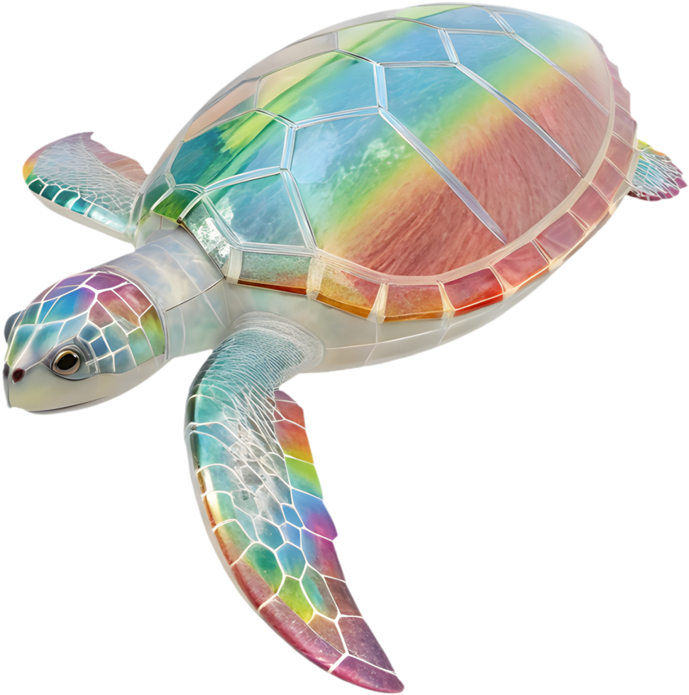 Playful Sea Turtle Cartoon for Friendly and Fun Designs. . png