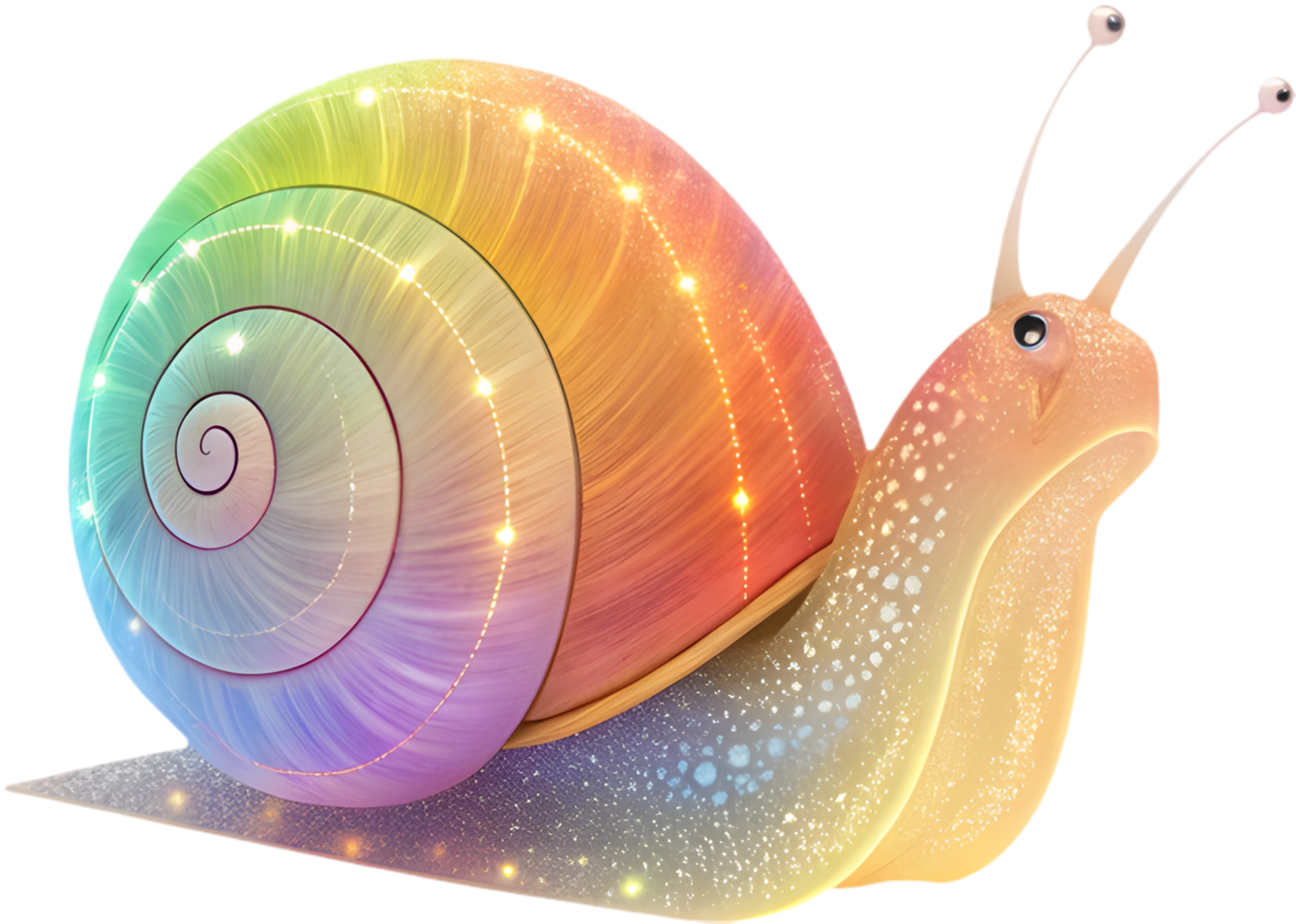 Cute Snail Clipart for Charming and Playful Designs. . png