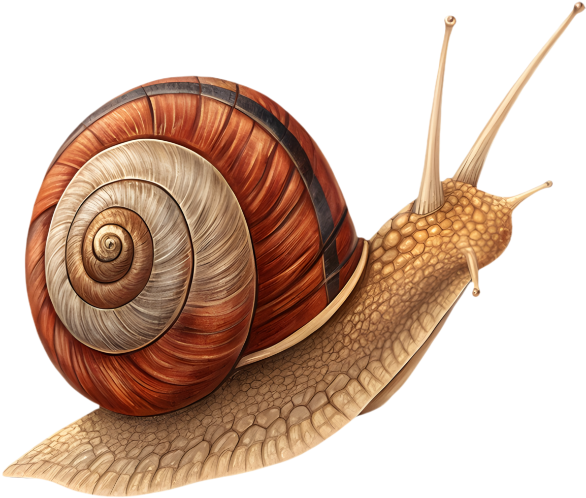 Adorable Snail for Fun and Lighthearted Creations. . png