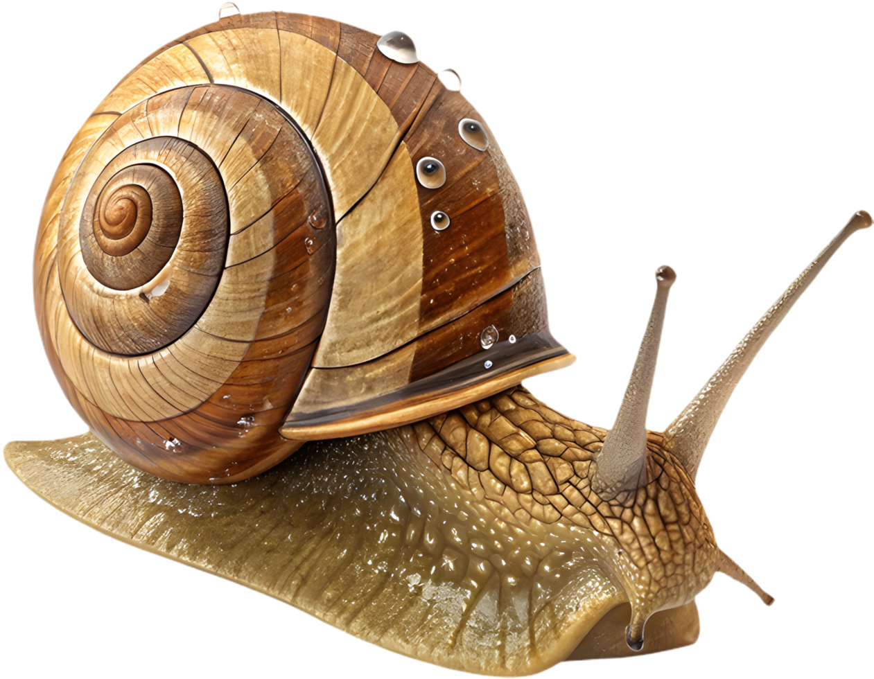 Delightful Snail Illustration for Fun and Creative Projects. . png
