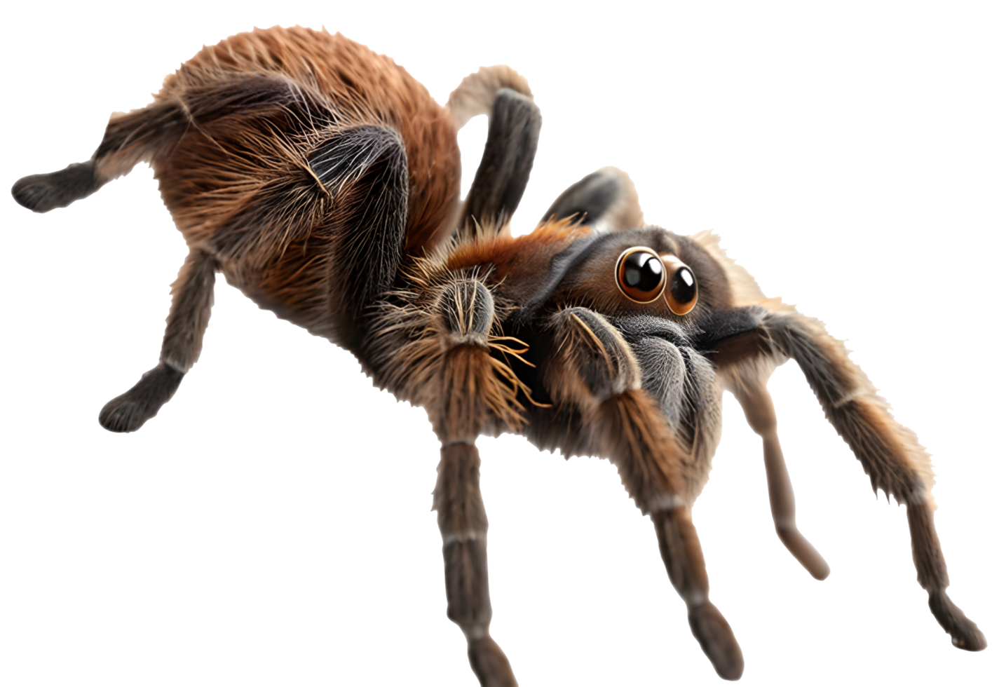 Adorable Halloween Tarantula Clipart for Creepy Creative Projects. . png