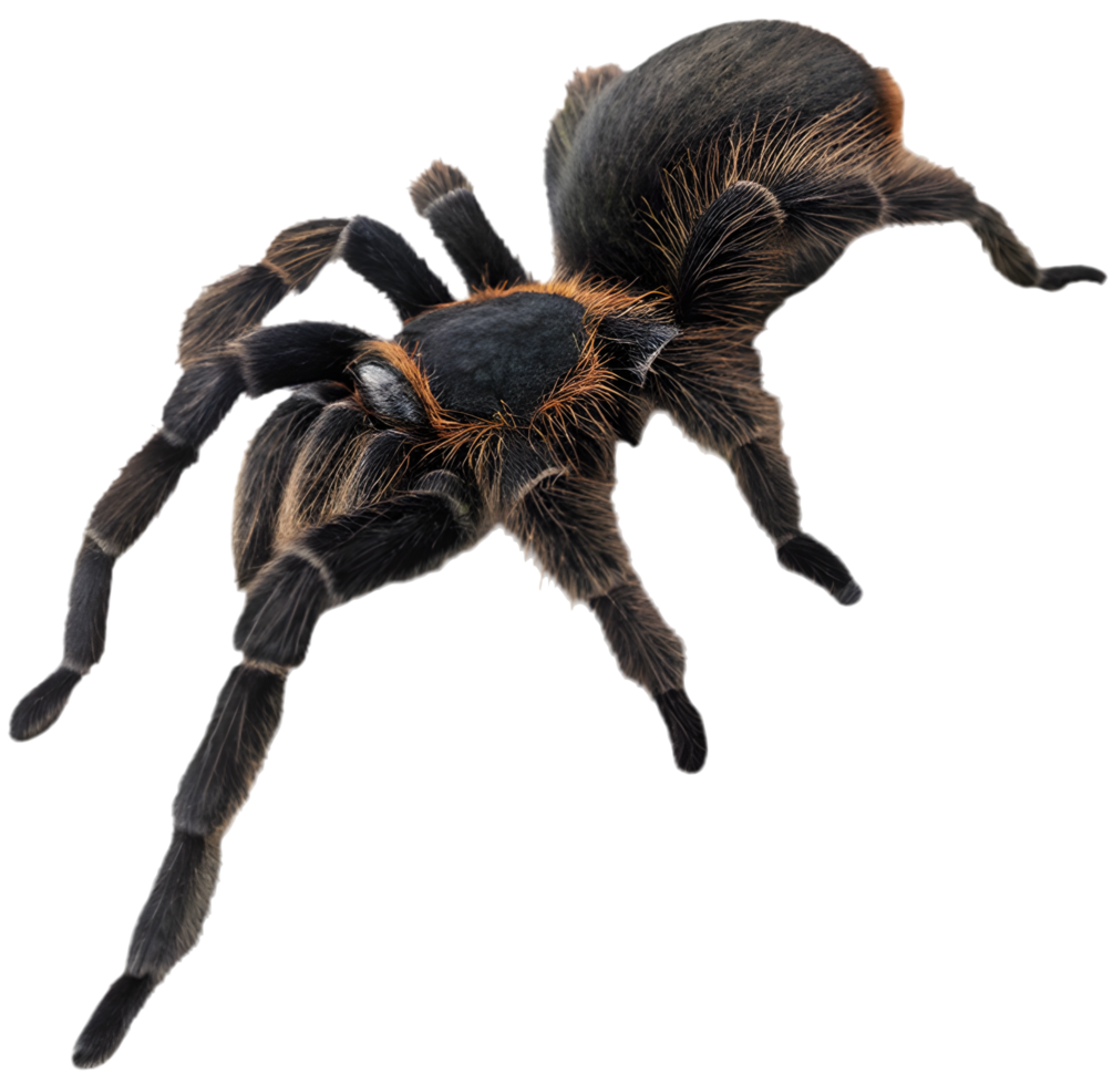 Halloween-Themed Tarantula Clipart for Fun and Spooky Designs. . png