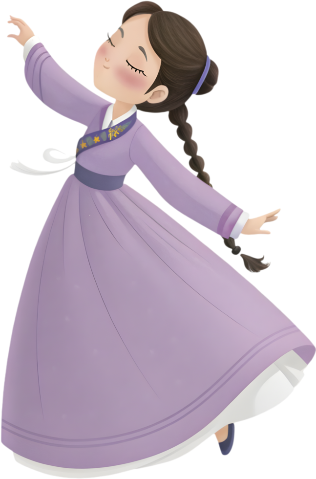 Cute Woman Styled as a Charming Cartoon Character. . png