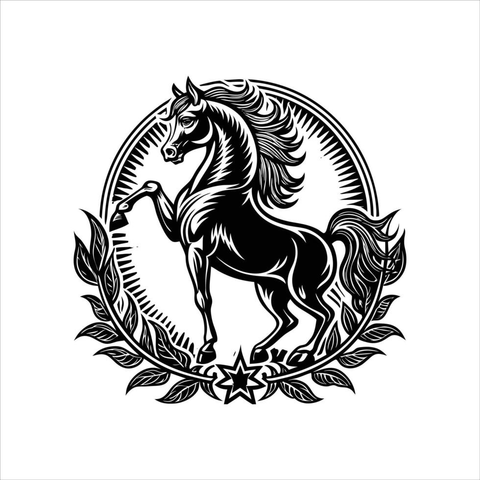 Gold Horse Vectors