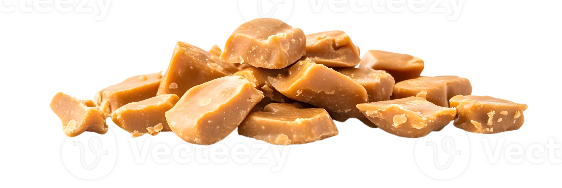 caramel candies on a transparent background png