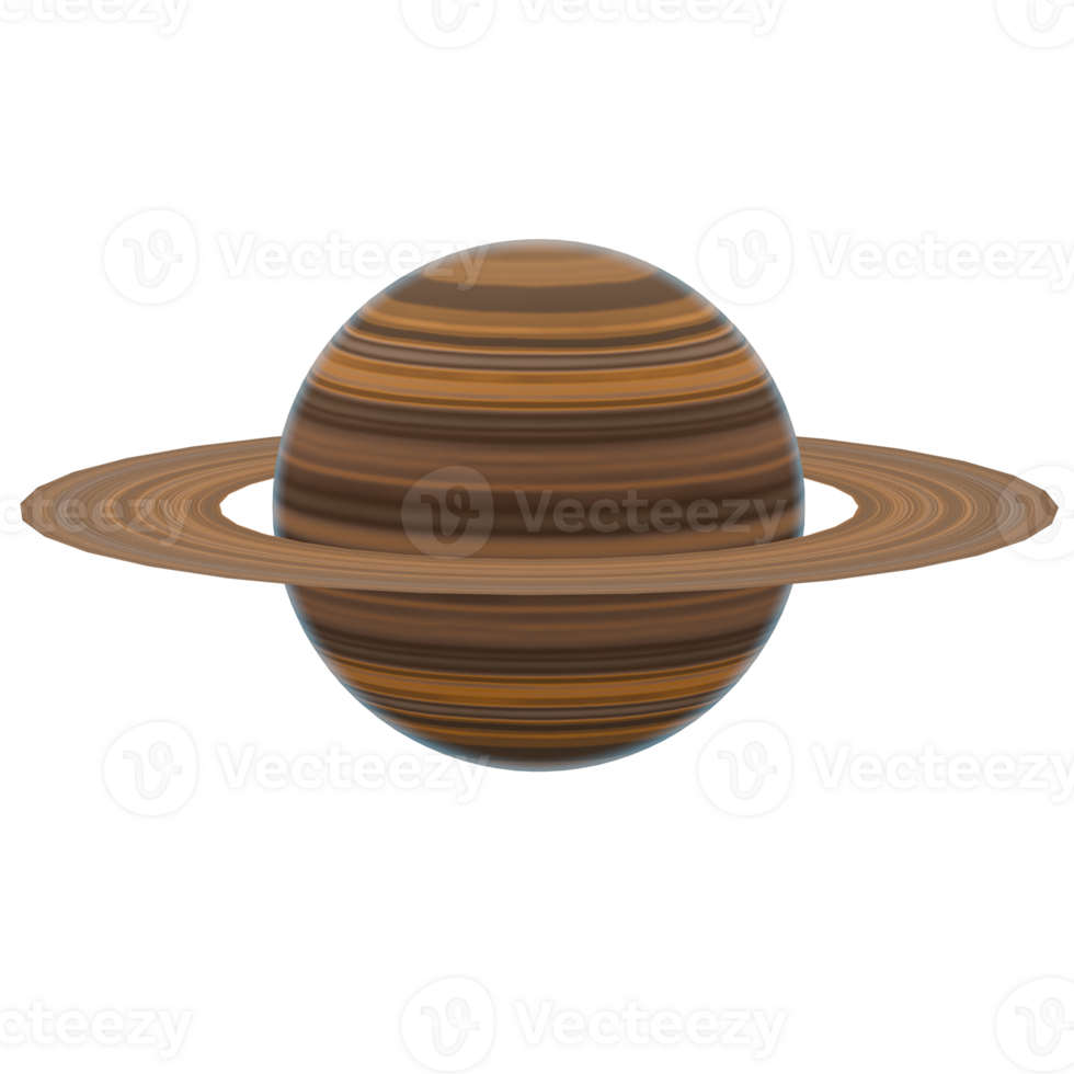 Saturn planet illustration png
